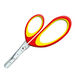 Peta Long Loop Learning Scissors Right Handed  hi\-res