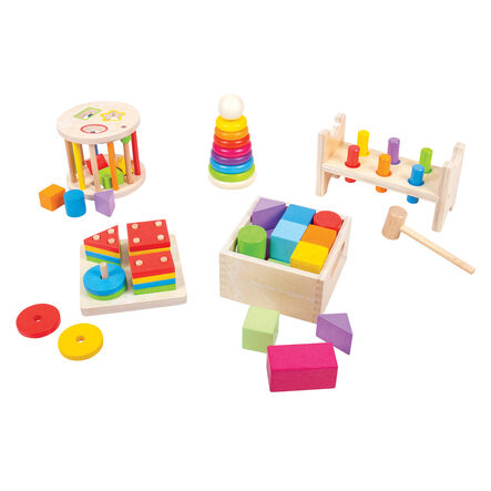 Wooden Toddler Toys Bundle  hi\-res