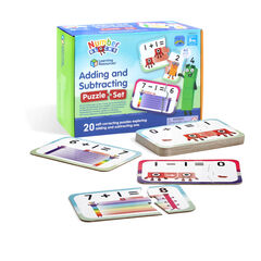Numberblocks Adding & Subtracting Puzzle Set  Numberblocks Adding & Subtracting Puzzle Set  hi-res