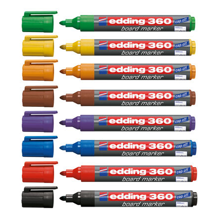 edding360 Board Marker Colours Bullet Tip 100pk  hi\-res