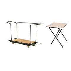 Folding Exam Desk and Trolley Offer  Folding Exam Desk and Trolley Offer  hi-res