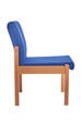 Meavy Reception Seating Blue Without Arms  hi\-res