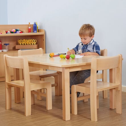 Solid Beech Rectangular Tables L96cm  hi\-res