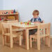 Solid Beech Rectangular Tables L96cm  hi\-res