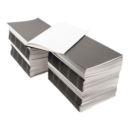 Pisces Black Stapled Sketchbooks Portrait 120gsm 100pk  hi\-res