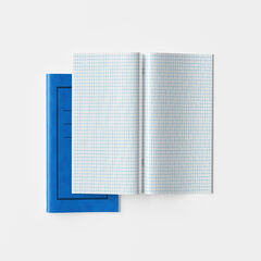 8''x 4'' Exercise Book 10mm Squares Blue 32pg 50pk  hi-res