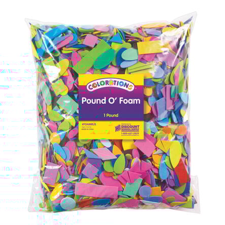 Foam Shapes Assorted 4475pk  hi\-res