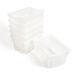 Gratnells Storage Trays 6 Pack Clear Extra Deep Clear hi\-res