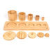 Wooden Toddler Sorting Pots  hi\-res