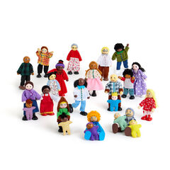 TTS Small World Family Figures  TTS Small World Family Figures  hi-res