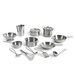 Role Play Kitchen Stainless Steel Cookware Set  hi\-res