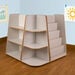 Free Standing Book Unit and Shelving Set Grey  hi\-res
