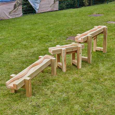 TTS Wooden Water Channelling Chutes Standard Delivery 3pc  hi\-res