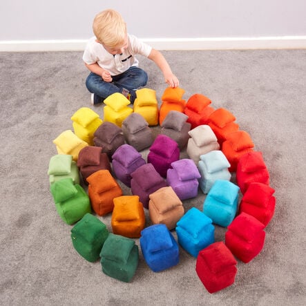 Tonal Shades Soft Building Blocks Red  hi\-res