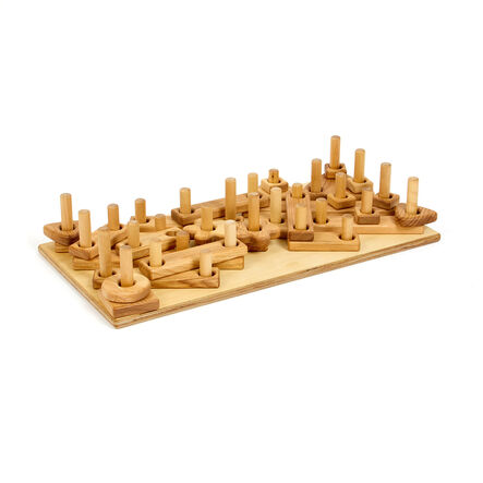 TTS Giant Wooden Stack \x26 Build Construction Set  hi\-res