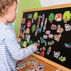 Storytelling Magnetic Chalkboard  Storytelling Magnetic Chalkboard  hi-res