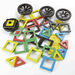 Magnetic Construction Polydron Wheels Set  hi\-res