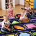 Geometric Shapes Square Placement Carpet 3 x 3m  hi\-res