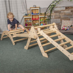 Pikler Inspired Nursery Climbing Set  Pikler Inspired Nursery Climbing Set  hi-res