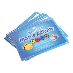 TTS Bee Bot Maths Activity Cards 60pk  TTS Bee Bot Maths Activity Cards 60pk  hi-res