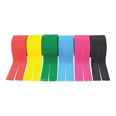 Bordette® Straight Cut Corrugated Border Rolls Assorted 6pk  hi\-res