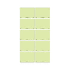 Tinted Flexi Wipe Board Green 10pk  hi-res