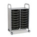 Callero Tray Trolley 16 Shallow Trays  hi\-res