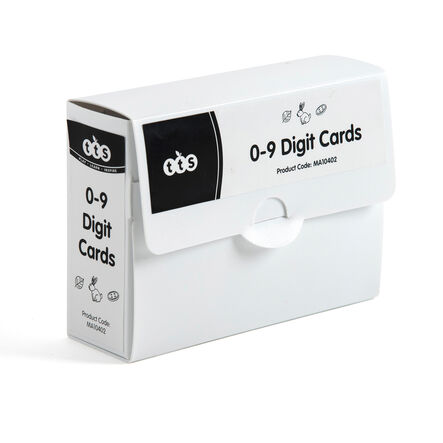 TTS 0\-9 Maths Digit Cards  hi\-res