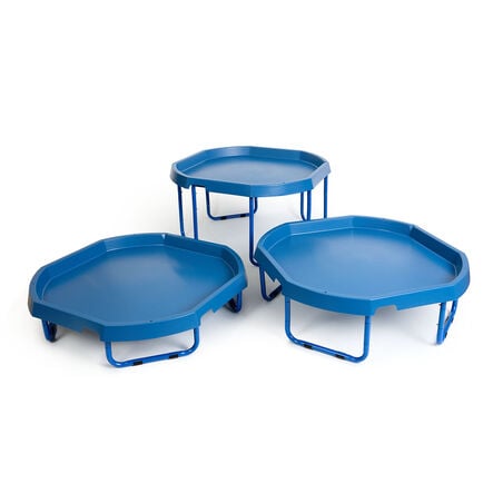 TTS Blue Tuff Tray Table and Blue Stand Bundle  hi\-res