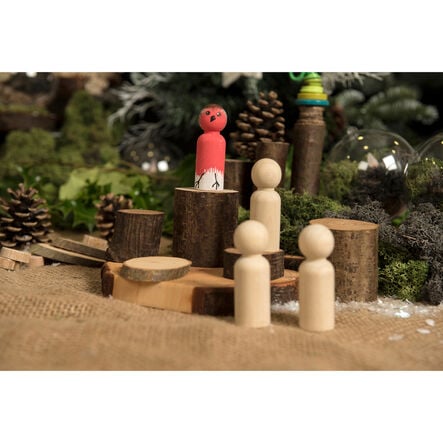 Wooden People Craft Pack 10pk  hi\-res