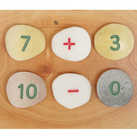 Number Pebbles Sum Building Set 50pk  hi\-res