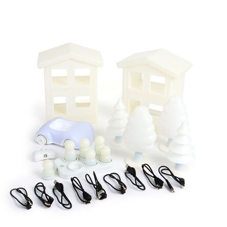 TTS Remote Control Light Up Vehicle, Houses, Trees \x26 People  hi\-res