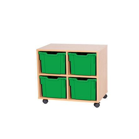 Mobile Double Tray Unit 4 Extra Deep  hi\-res
