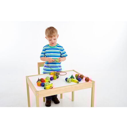 Wooden Threading and Lacing Fruit  hi\-res