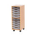 Mobile Single Tray Storage Unit 10 Trays  hi\-res