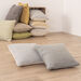 Eco Friendly Plain and Diamond Cushions 4pk  hi\-res