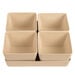 Bamboo Removable Storage Pots and Tray  hi\-res