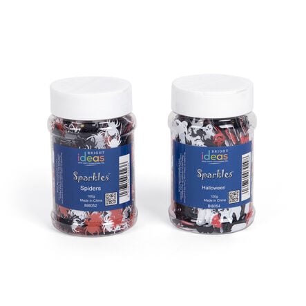 Halloween \x26 Spiders Sequin Mix 2pk  hi\-res