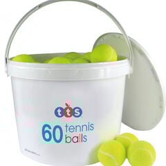 Budget Playground Tennis Ball Bucket 60pk  Budget Playground Tennis Ball Bucket 60pk  hi-res
