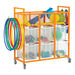 Monarch Coloured Sports Storage Trolleys Red  hi\-res