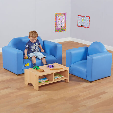 Wipe Clean Classic Home Sofa \x26 Chair Bundle Deal  hi\-res