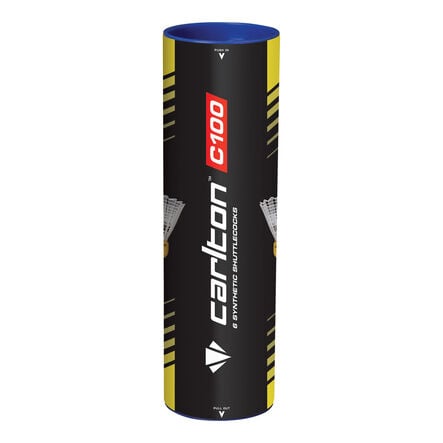 carlton® C100 Badminton Shuttlecocks 6pk  hi\-res
