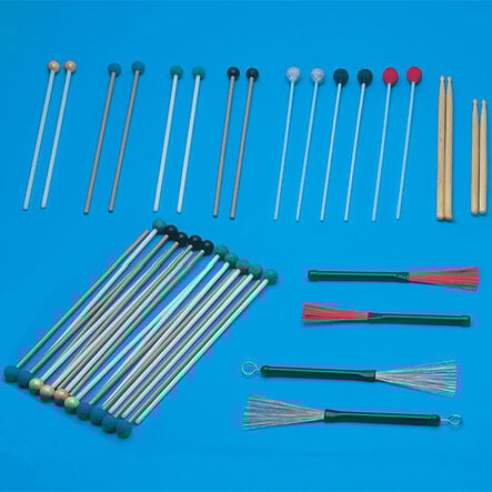 Assorted Rubber Instrument Beaters 10 Pairs  hi\-res