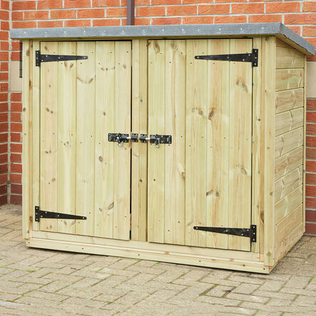 Outdoor Wooden Storage Cubby  hi\-res
