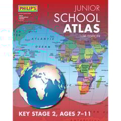 Philip's Junior School Atlas KS2  hi-res