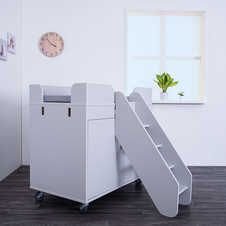 Walk Up Change Table Grey  hi\-res