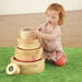 TTS Wooden Stacking Sparkle Cylinders 5pk  hi\-res