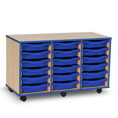 Blue Edge Tray Storage Units  hi-res