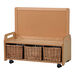 Millhouse Low Storage Unit W\/ Display Board  hi\-res