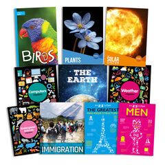 Brown Non-Fiction Book Bands Level 12 10pk  hi-res